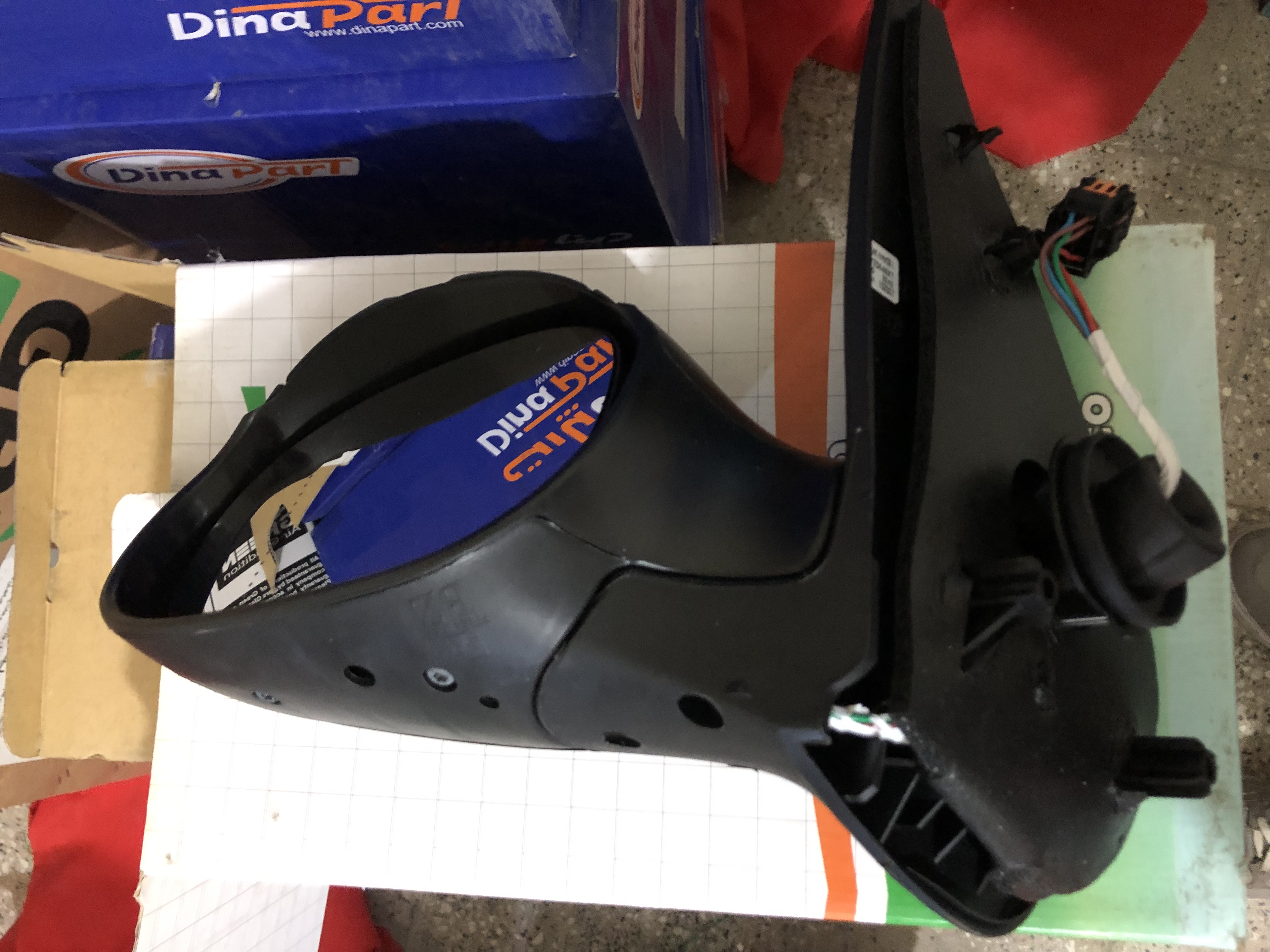 آینه برقی چپ پژو ۲۰۶ آنکو